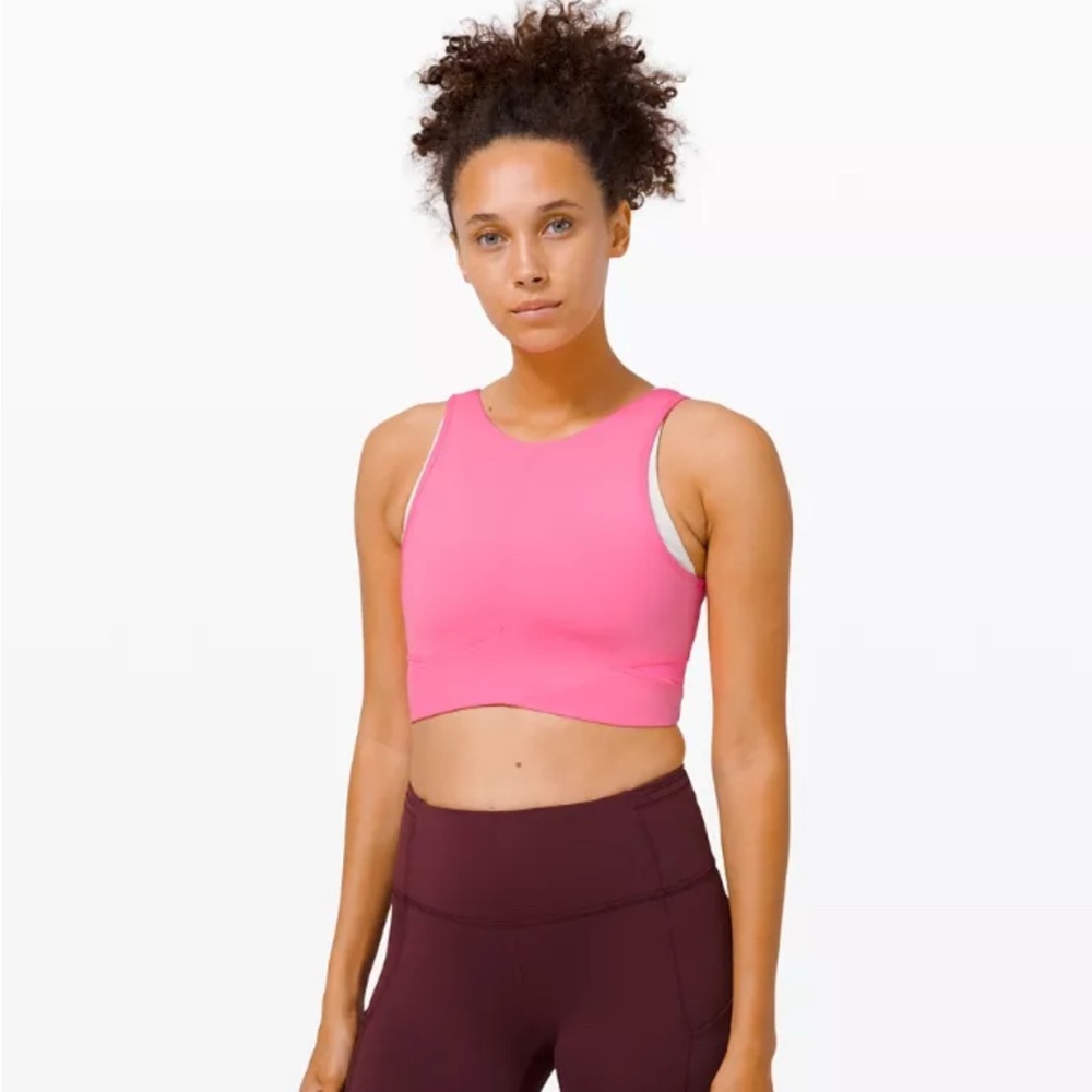 Lululemon last mile crop tank size 8